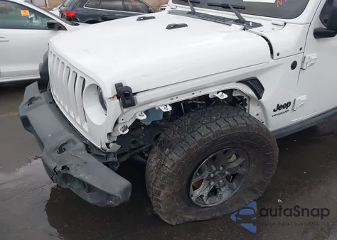 2022 Jeep Wrangler Unlimited Sport S 4X4 z USA, uszkodzony, nr VIN 1C4HJXDG8NW252647